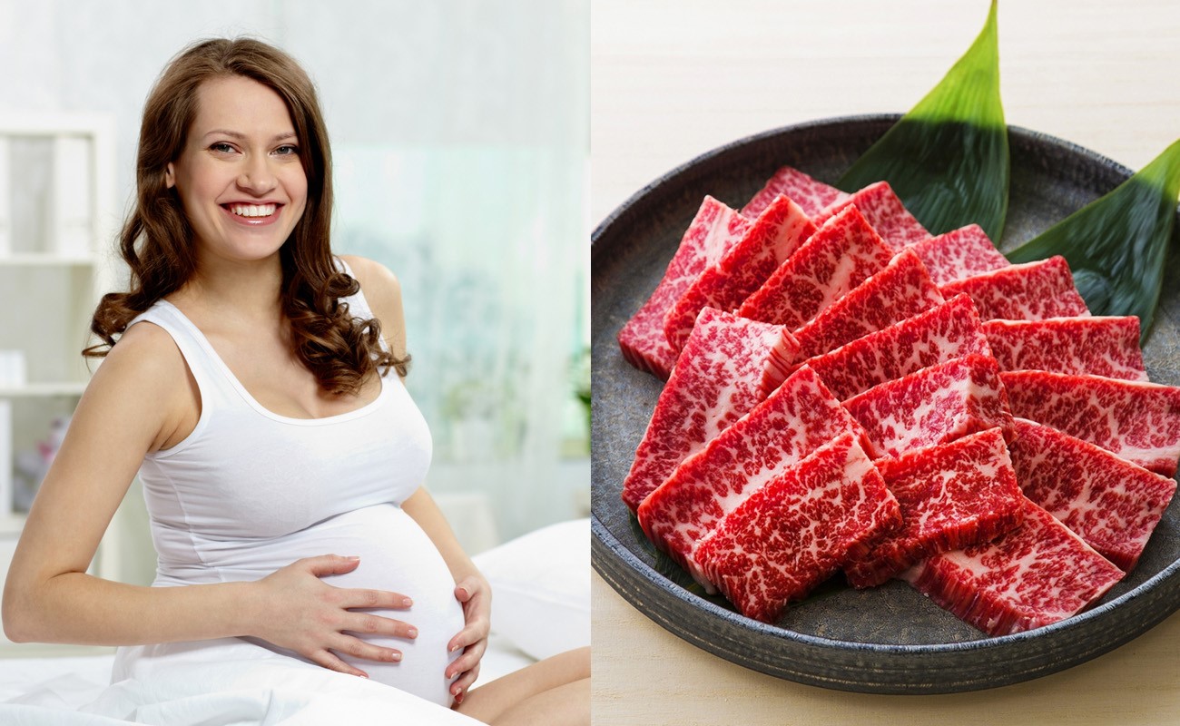 Thịt bò cung cấp protein dồi dào cho mẹ và bé