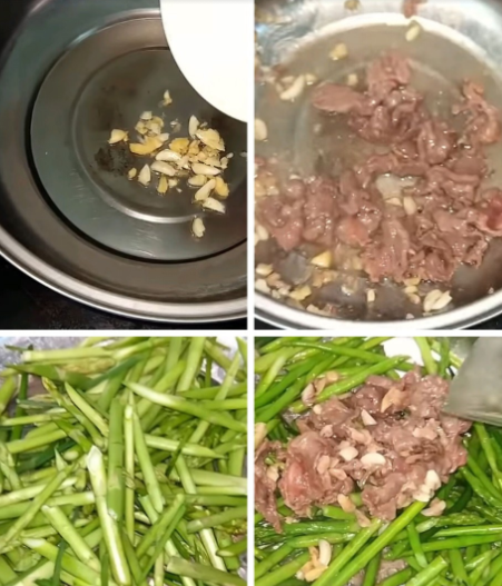 Hướng dẫn cách nấu thịt bò xào măng tây