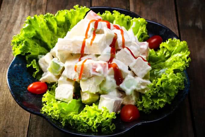 salad hoa quả giảm cân