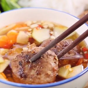 Cách làm bún chả Hà Nội